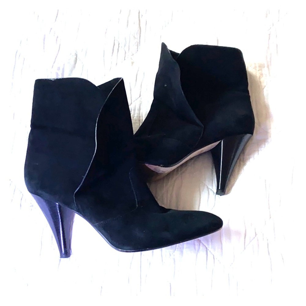 Suede Via Spiga ankle boots